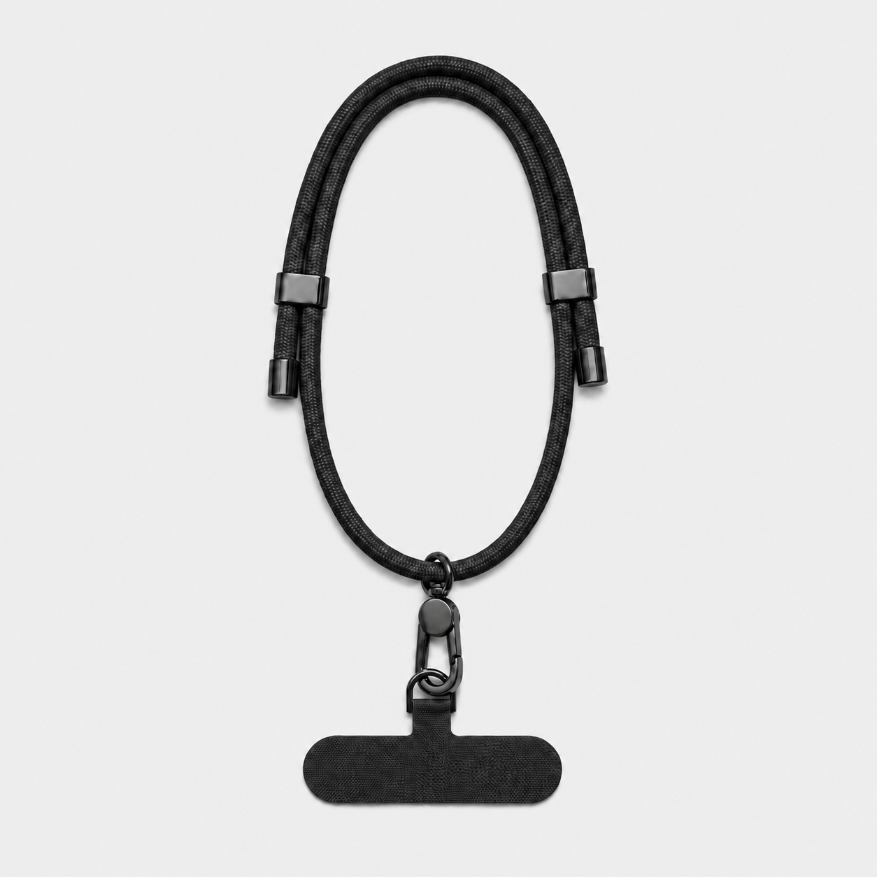 Wrist Adjustable Phone Cord Strap Accessories Black by The Dairy - The Dairy