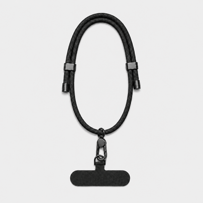 Wrist Adjustable Phone Cord Strap Accessories Black by The Dairy - The Dairy