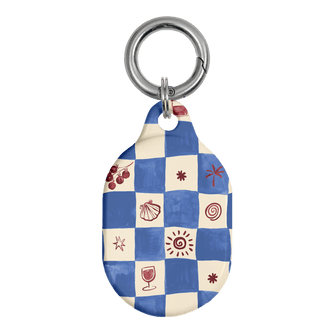 Afternoon Mezze Cornflower AirTag Case AirTag Case by Charlie Taylor - The Dairy