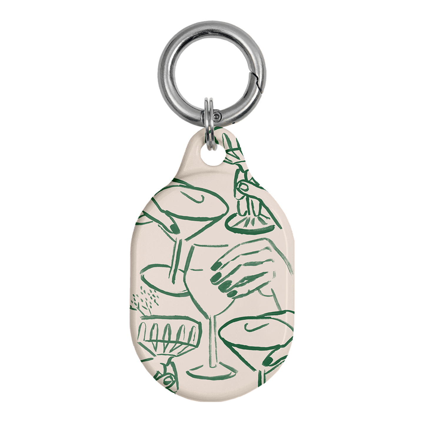 Cheers AirTag Case AirTag Case by Phthalo Ruth - The Dairy