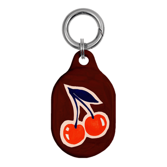 Cherries AirTag Case AirTag Case by Studio Bon - The Dairy