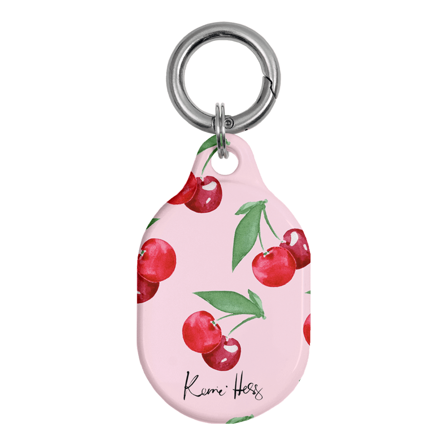 Cherry Rose AirTag Case AirTag Case by Kerrie Hess - The Dairy
