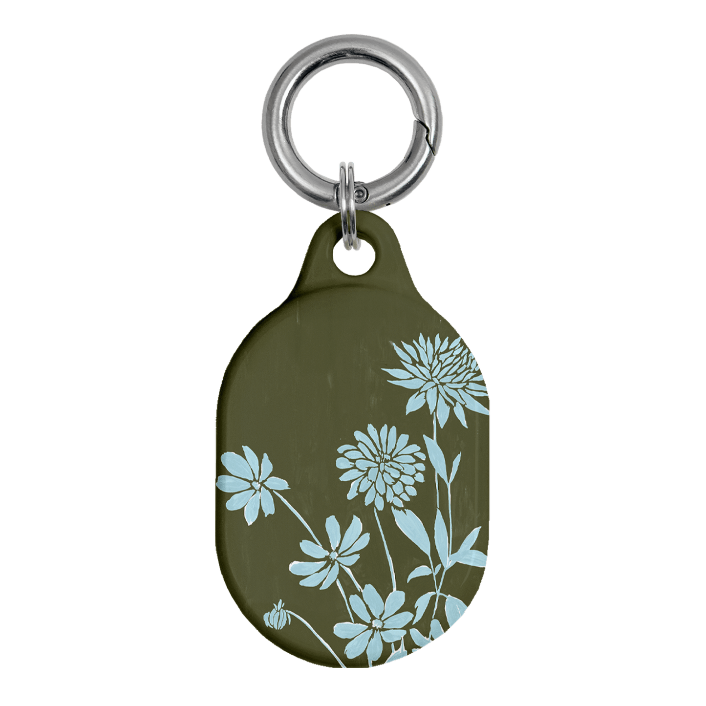 Dahlia Khaki AirTag Case AirTag Case by Typoflora - The Dairy