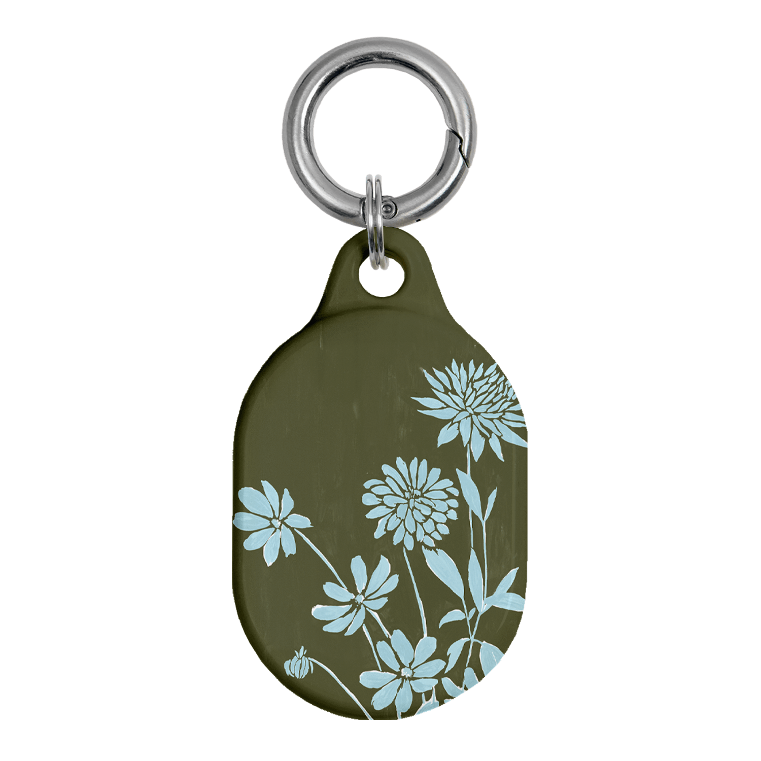 Dahlia Khaki AirTag Case AirTag Case by Typoflora - The Dairy