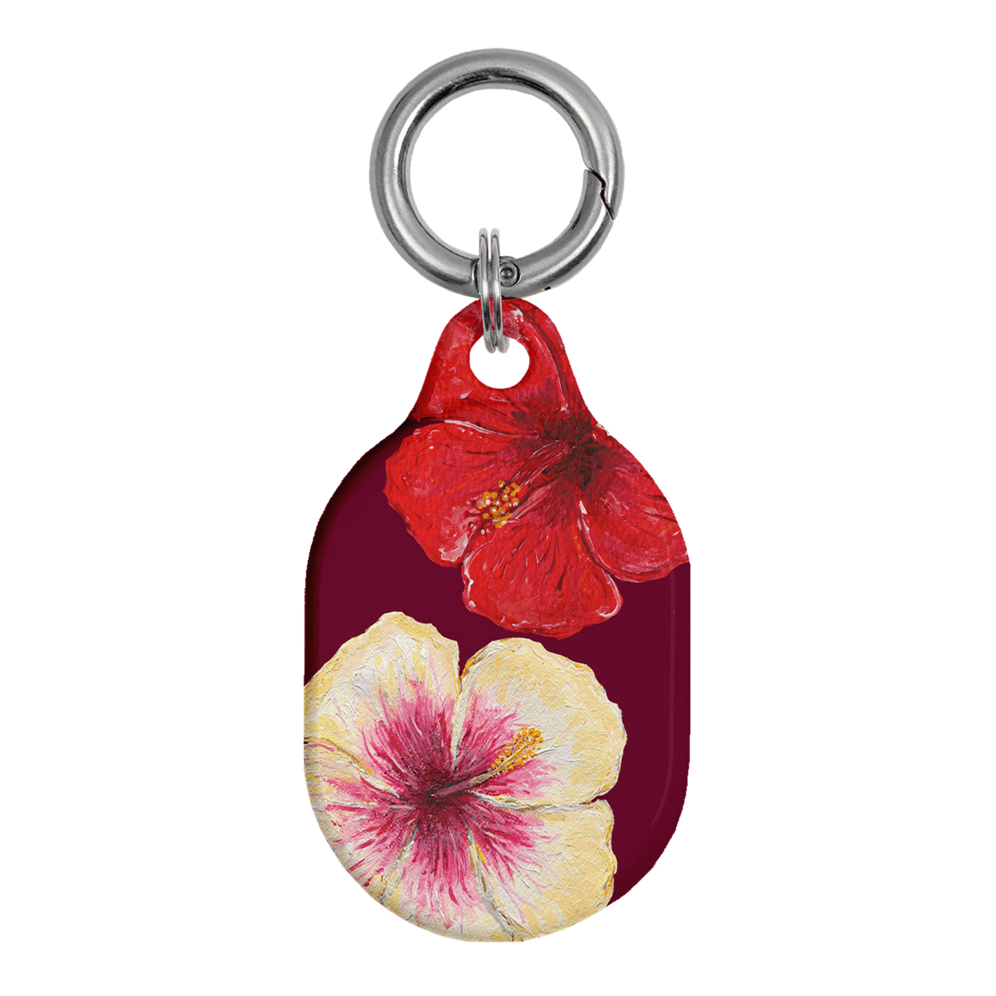 Hibiscus Flower AirTag Case AirTag Case by BG. Studio - The Dairy