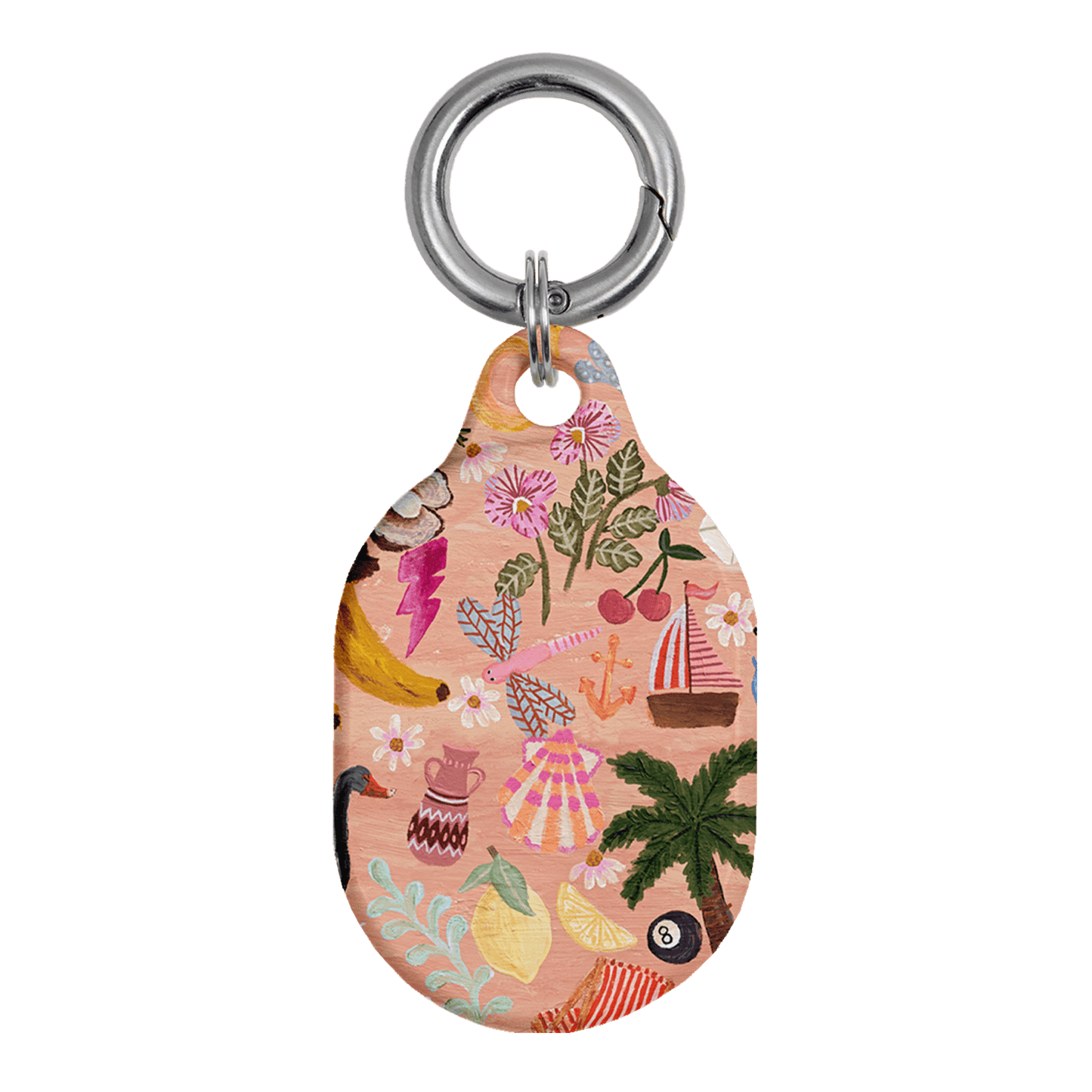 Holiday Charms Floral AirTag Case AirTag Case by Amy Gibbs - The Dairy