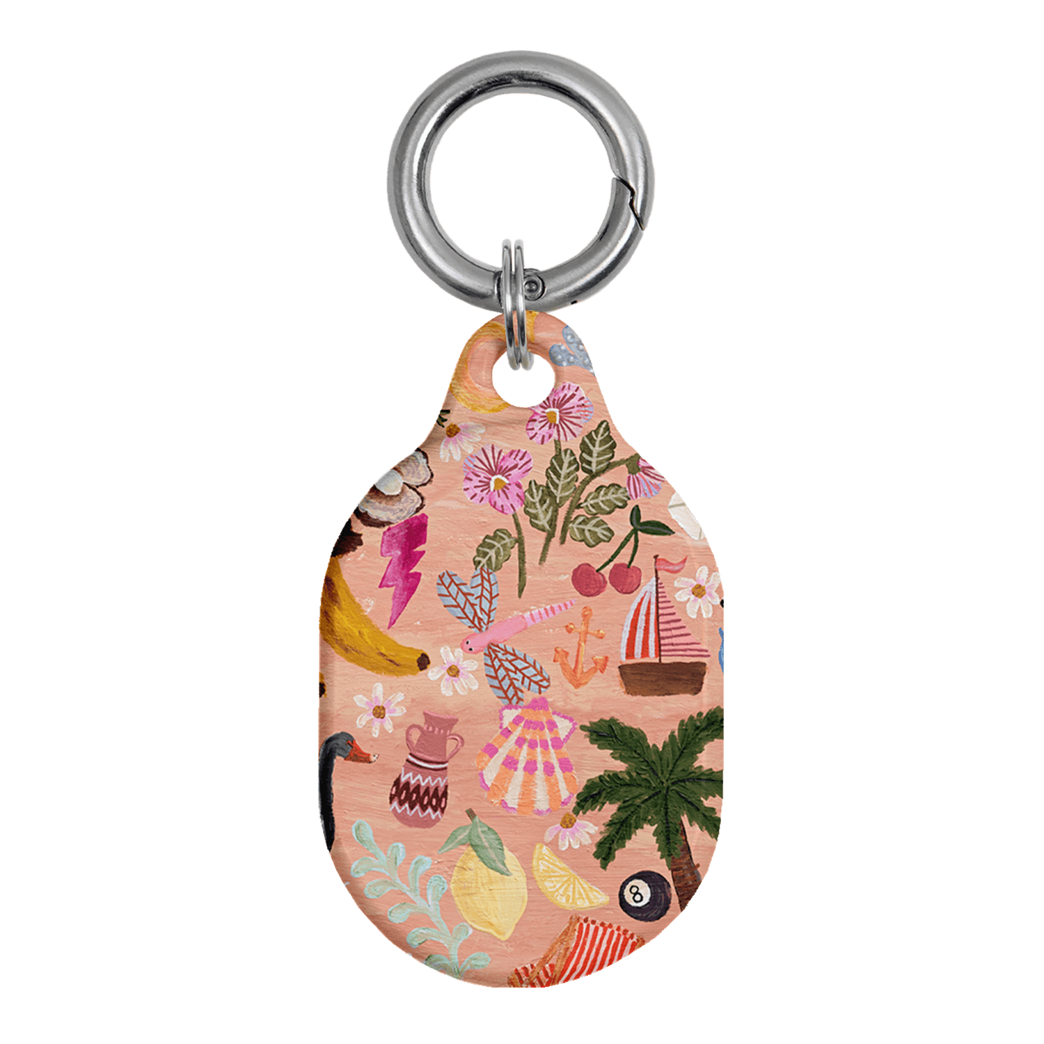 Holiday Charms Floral AirTag Case AirTag Case by Amy Gibbs - The Dairy