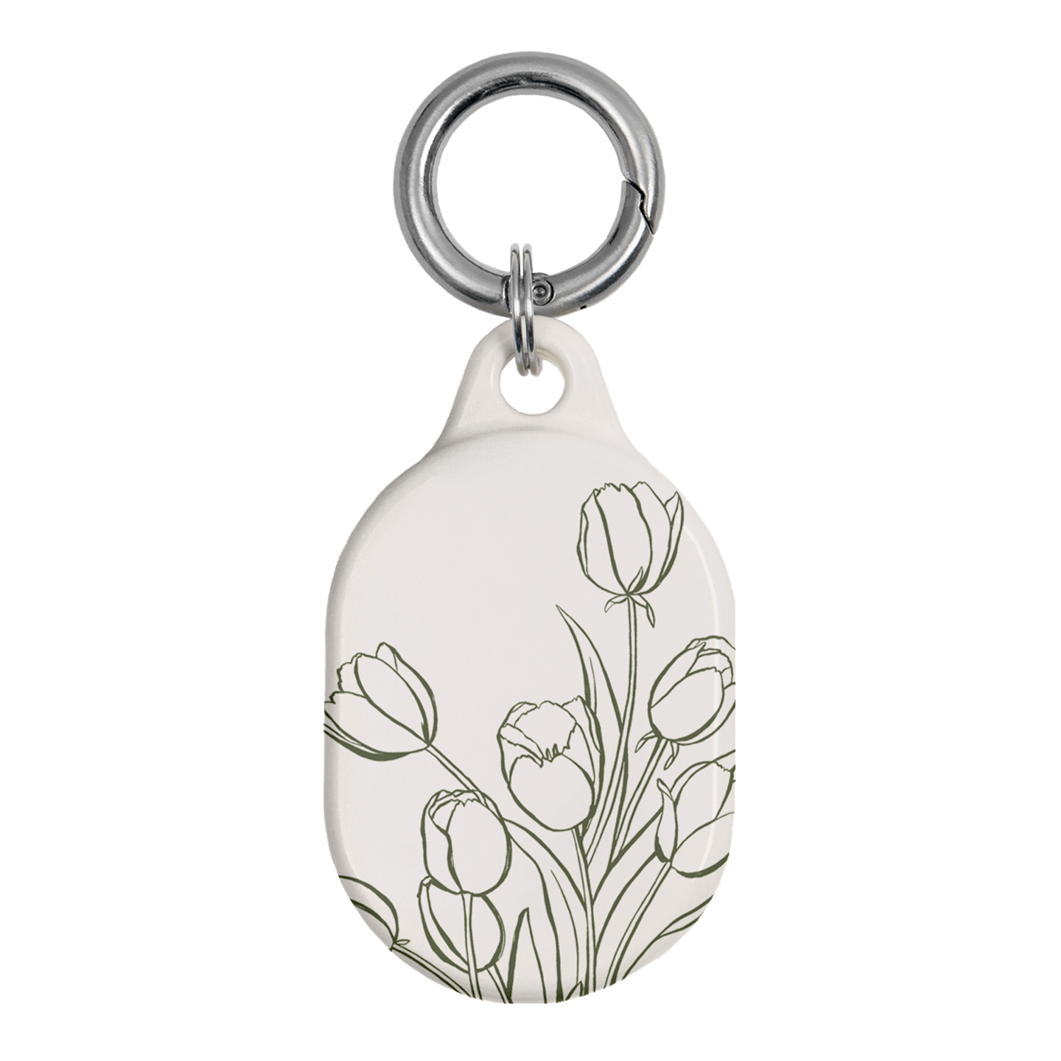 Inked Tulips AirTag Case AirTag Case by Typoflora - The Dairy