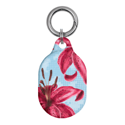 Lillies AirTag Case AirTag Case by Sally Hungerford - The Dairy