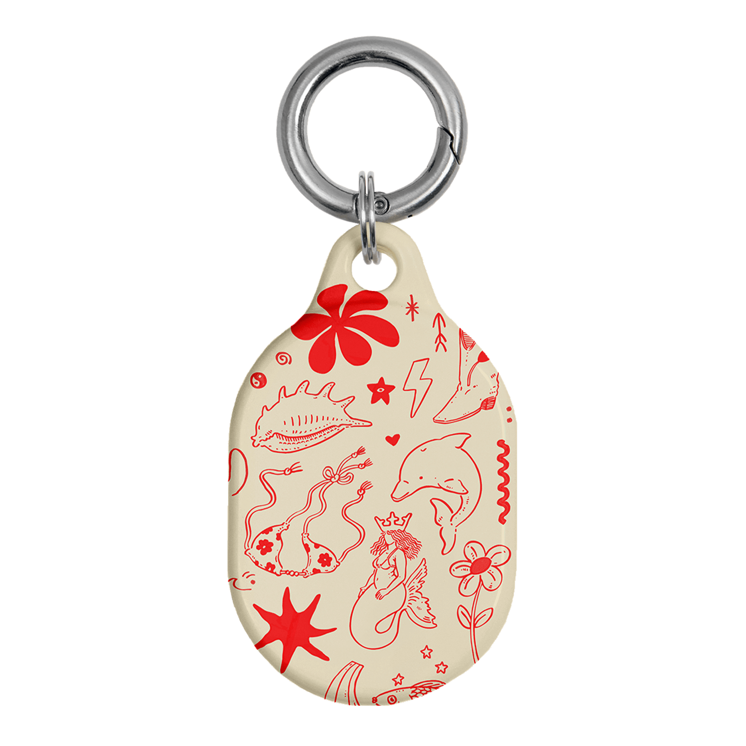 Spiced Cowboy Cream AirTag Case AirTag Case by Easty Beasty - The Dairy