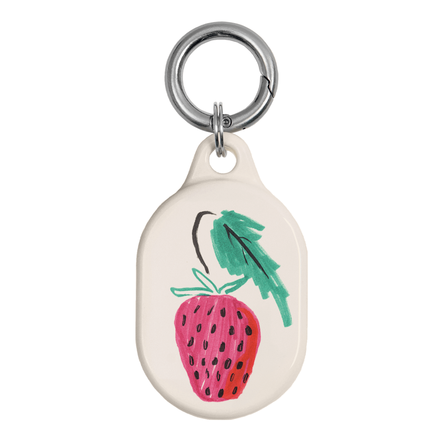 Strawberry AirTag Case AirTag Case by Phthalo Ruth - The Dairy