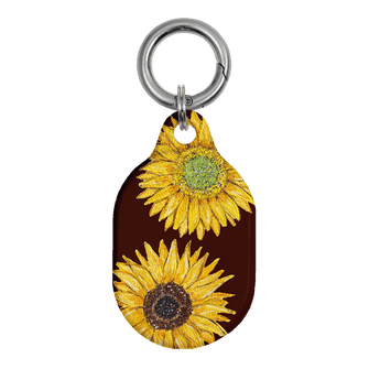 Sunflower Brown AirTag Case AirTag Case by BG. Studio - The Dairy