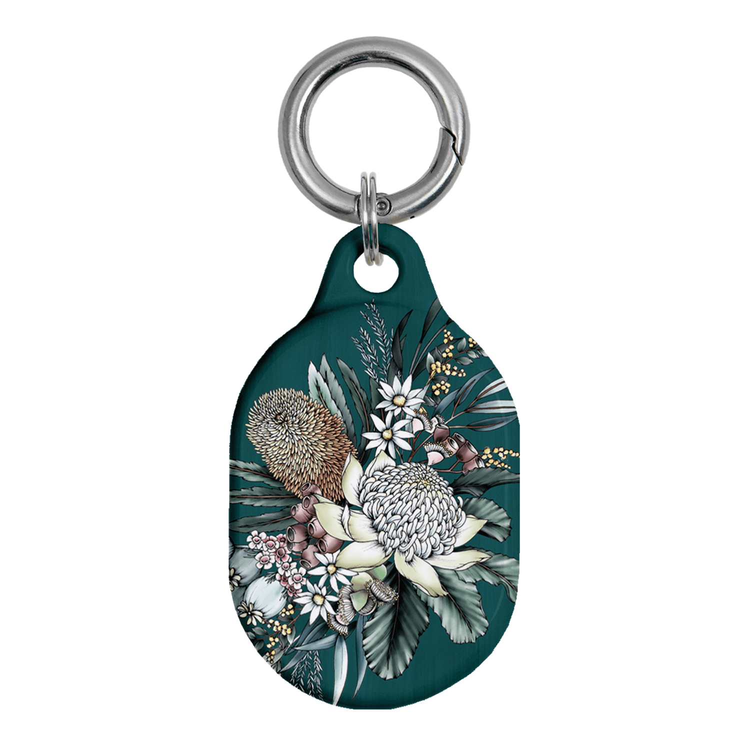 Teal Native AirTag Case AirTag Case by Typoflora - The Dairy