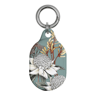 Waratah AirTag Case AirTag Case by Typoflora - The Dairy