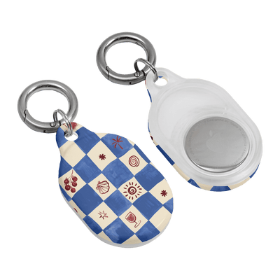 Afternoon Mezze Cornflower AirTag Case AirTag Case by Charlie Taylor - The Dairy