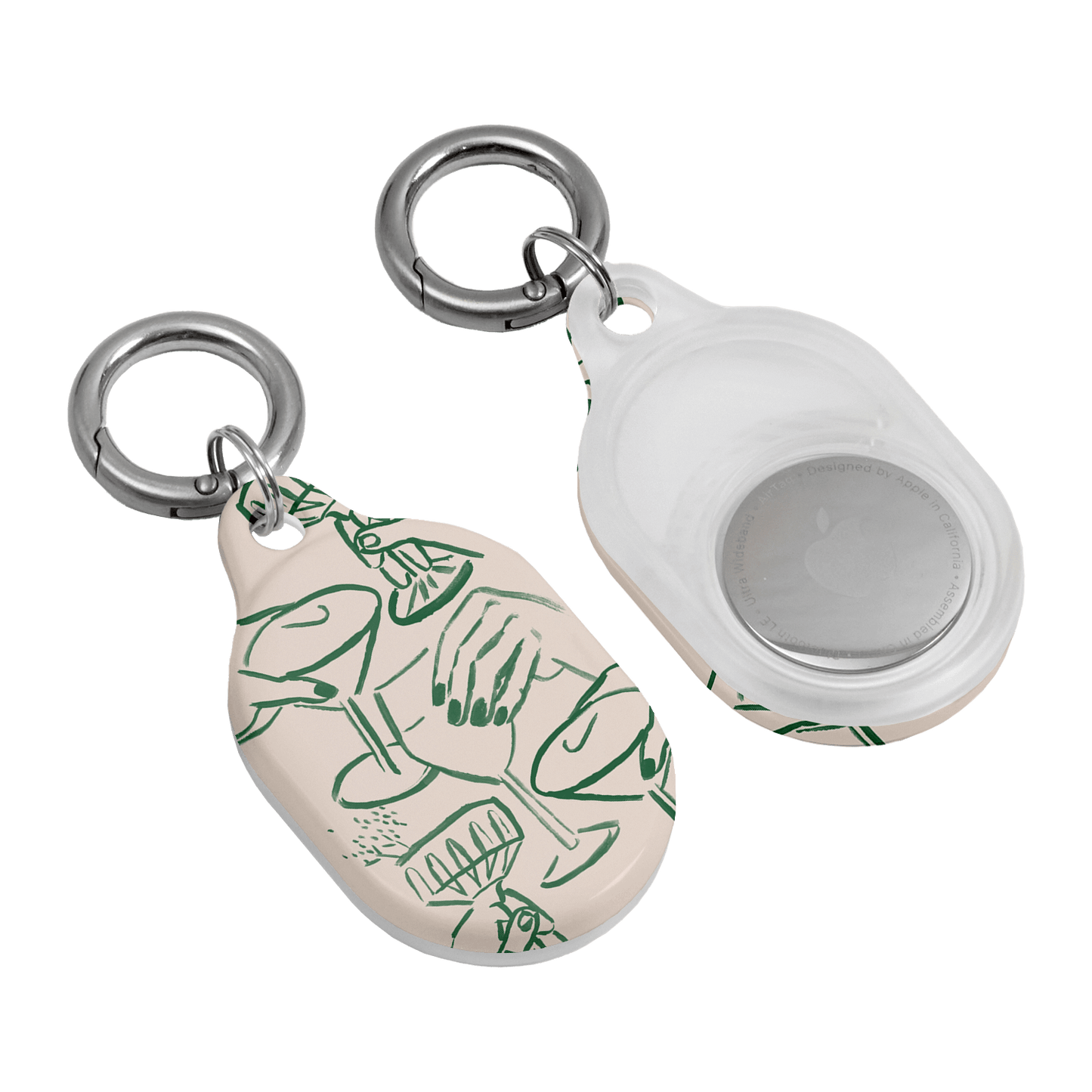 Cheers AirTag Case AirTag Case by Phthalo Ruth - The Dairy