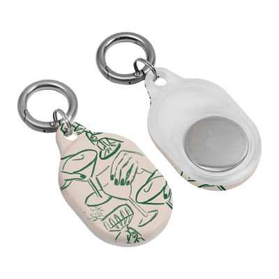 Cheers AirTag Case AirTag Case by Phthalo Ruth - The Dairy