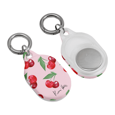 Cherry Rose AirTag Case AirTag Case by Kerrie Hess - The Dairy