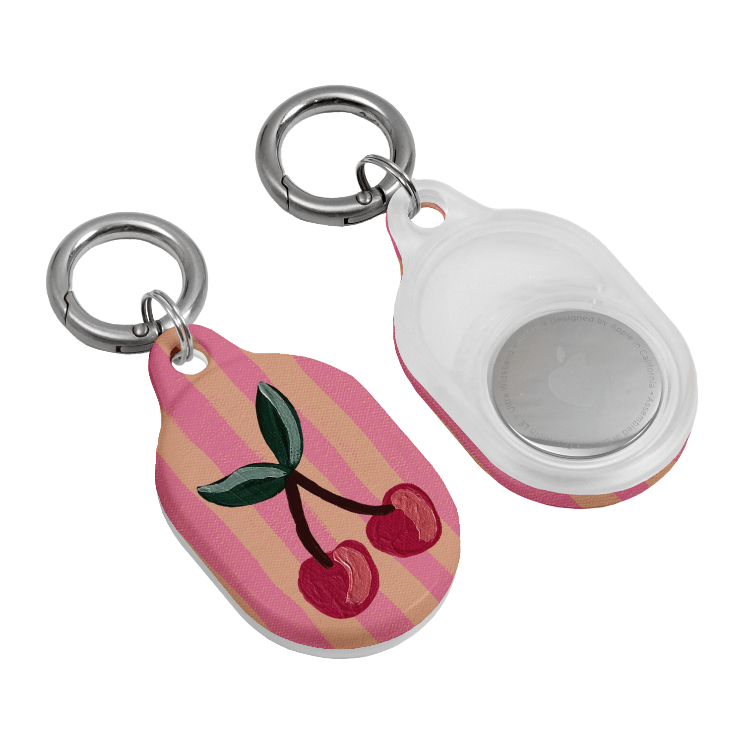 Cherry On Top AirTag Case AirTag Case by Amy Gibbs - The Dairy