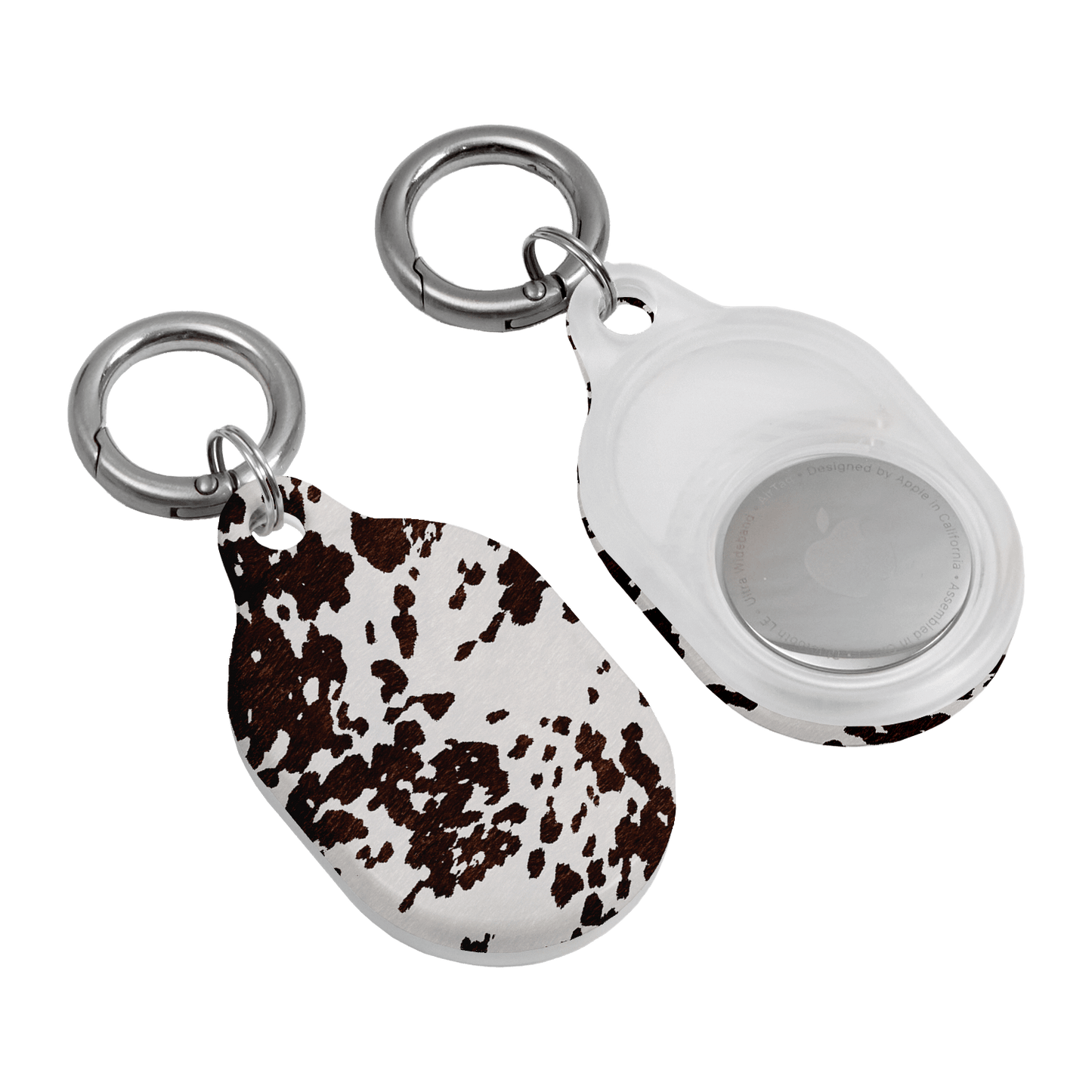 Cowhide Charm AirTag Case AirTag Case by The Dairy - The Dairy