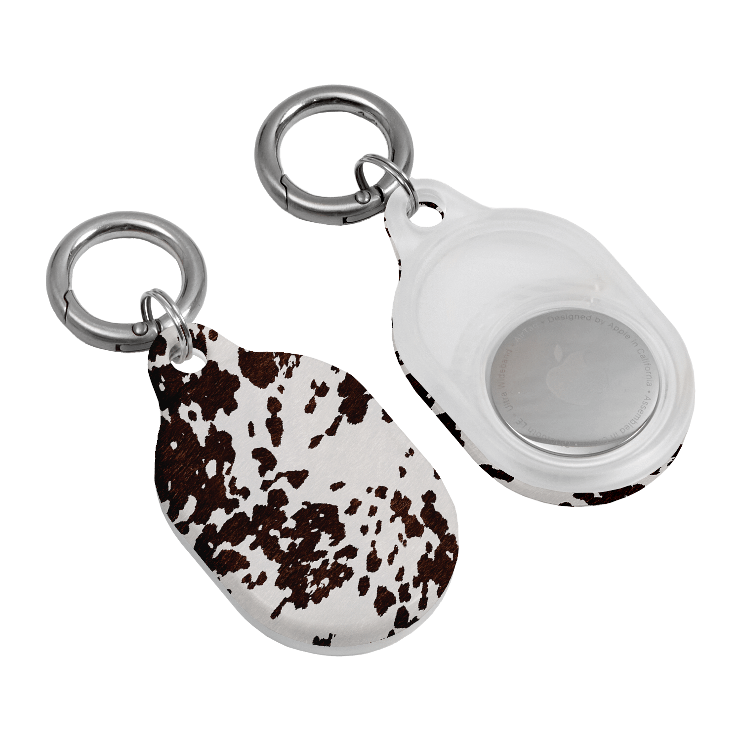 Cowhide Charm AirTag Case AirTag Case by The Dairy - The Dairy