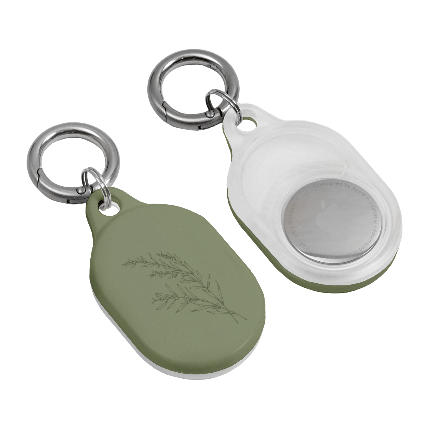 Khaki Wattle AirTag Case AirTag Case by Typoflora - The Dairy