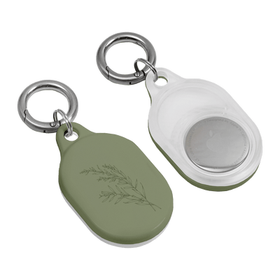 Khaki Wattle AirTag Case AirTag Case by Typoflora - The Dairy