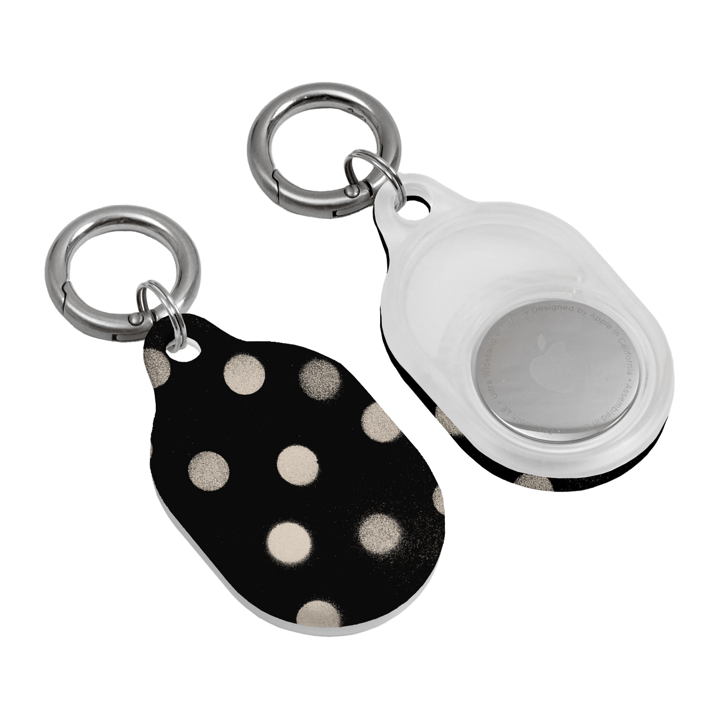 Noir Polka Dot AirTag Case AirTag Case by Jasmine Dowling - The Dairy