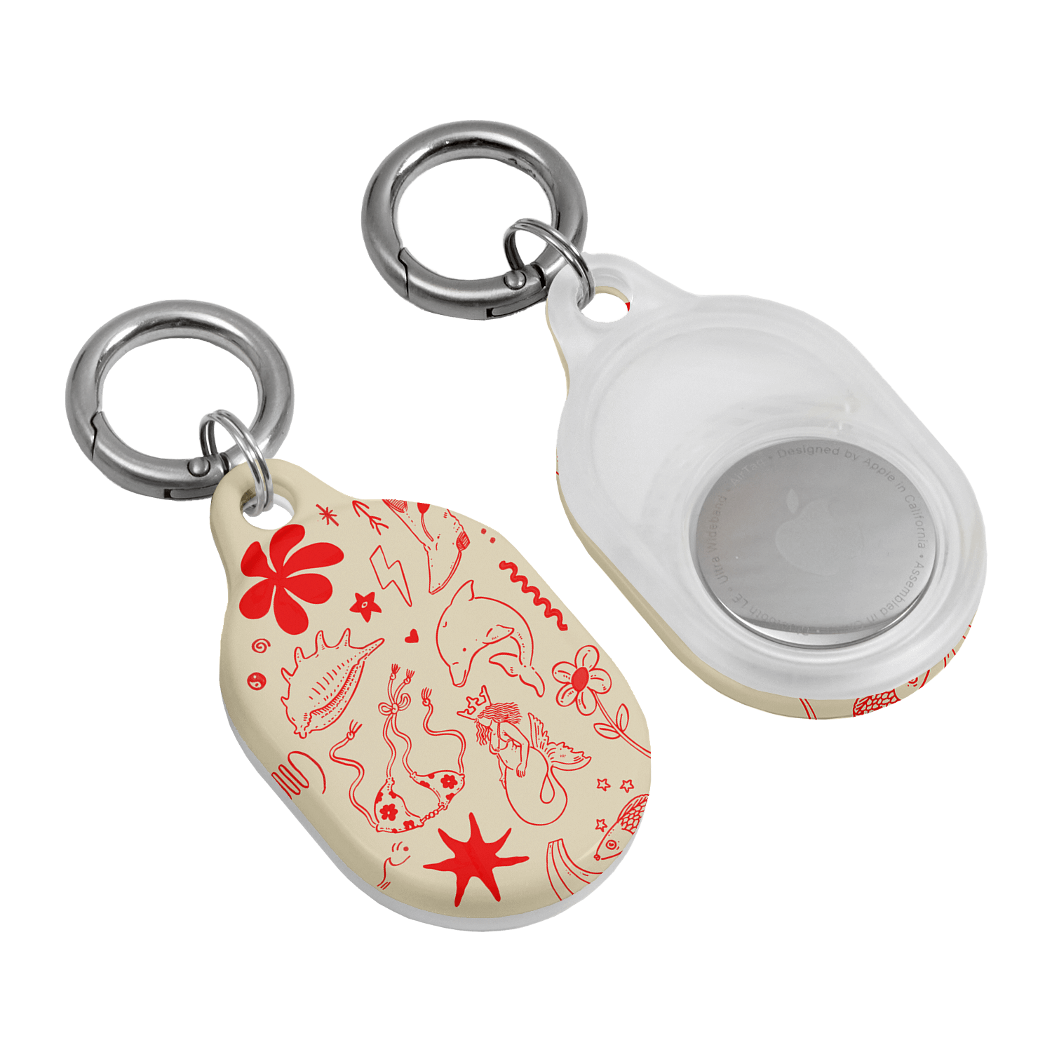 Spiced Cowboy Cream AirTag Case AirTag Case by Easty Beasty - The Dairy