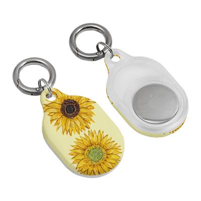 Sunflower Yellow AirTag Case AirTag Case by BG. Studio - The Dairy