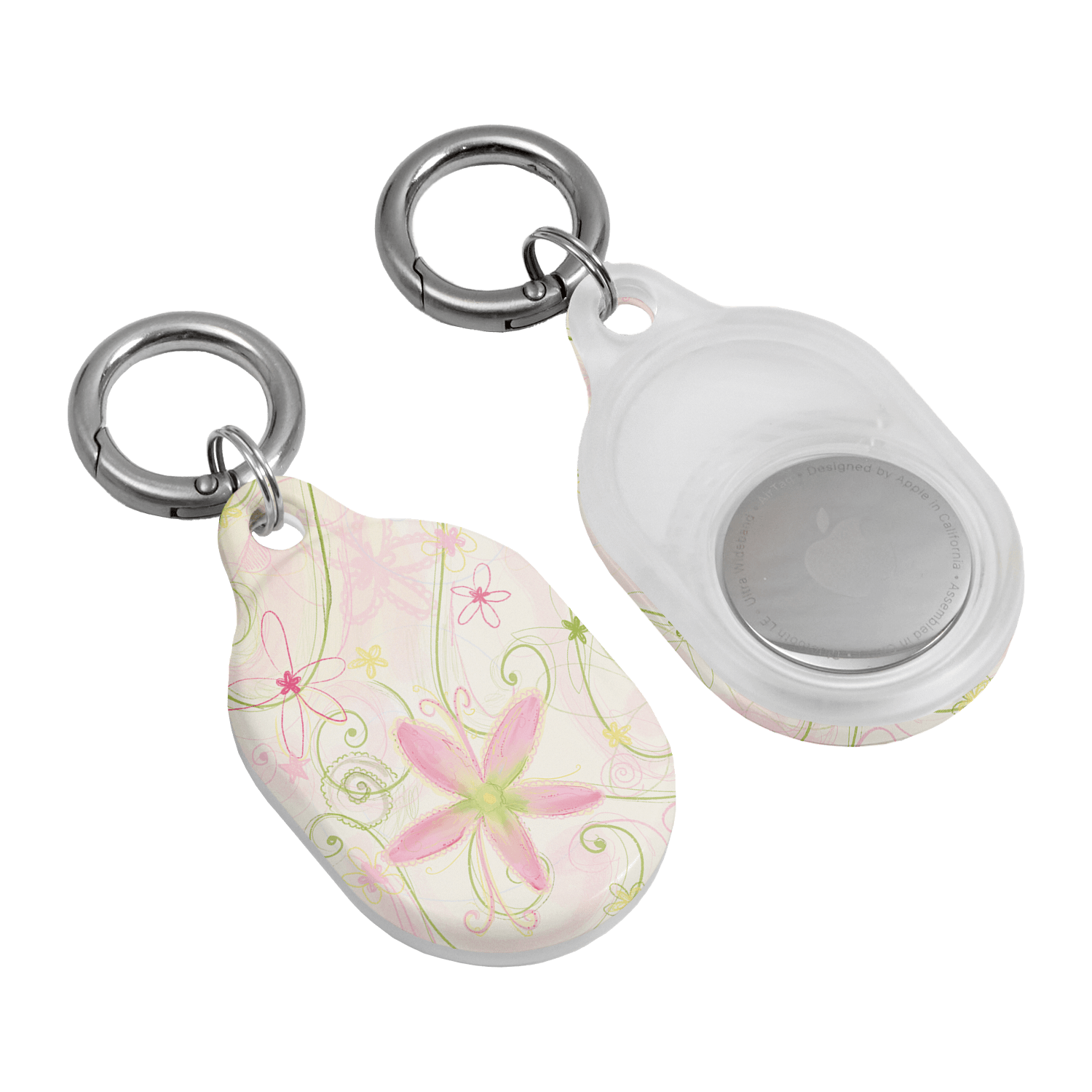 Swirl Pink AirTag Case AirTag Case by Kayla Carr - The Dairy