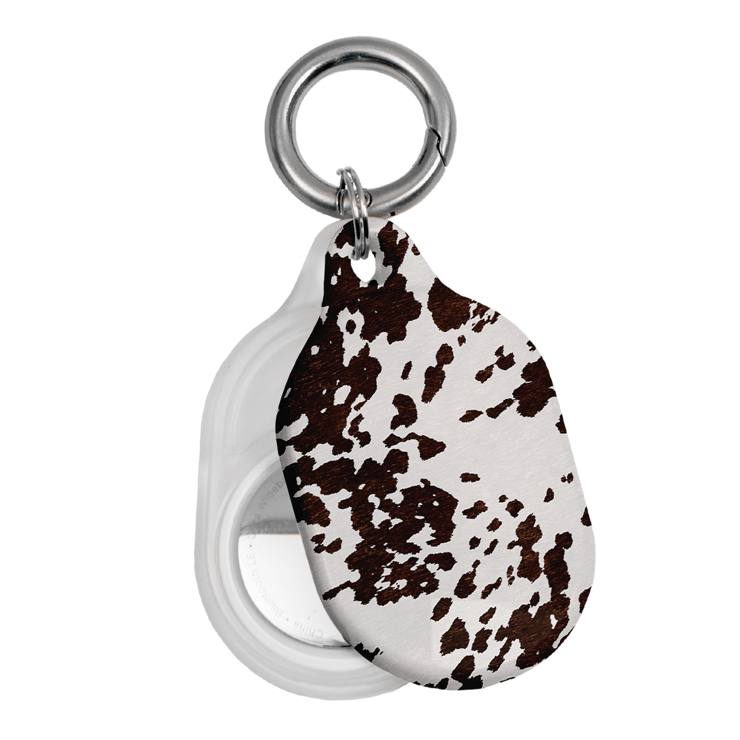Cowhide Charm AirTag Case AirTag Case by The Dairy - The Dairy