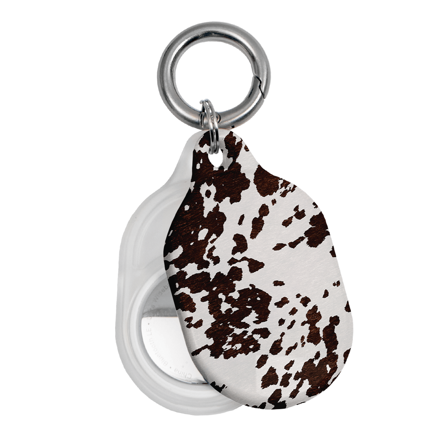 Cowhide Charm AirTag Case AirTag Case by The Dairy - The Dairy