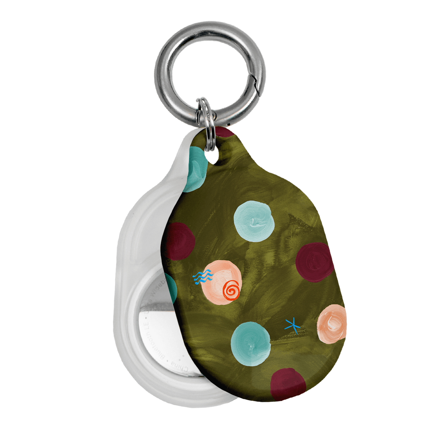 Olive Spot AirTag Case AirTag Case by Charlie Taylor - The Dairy