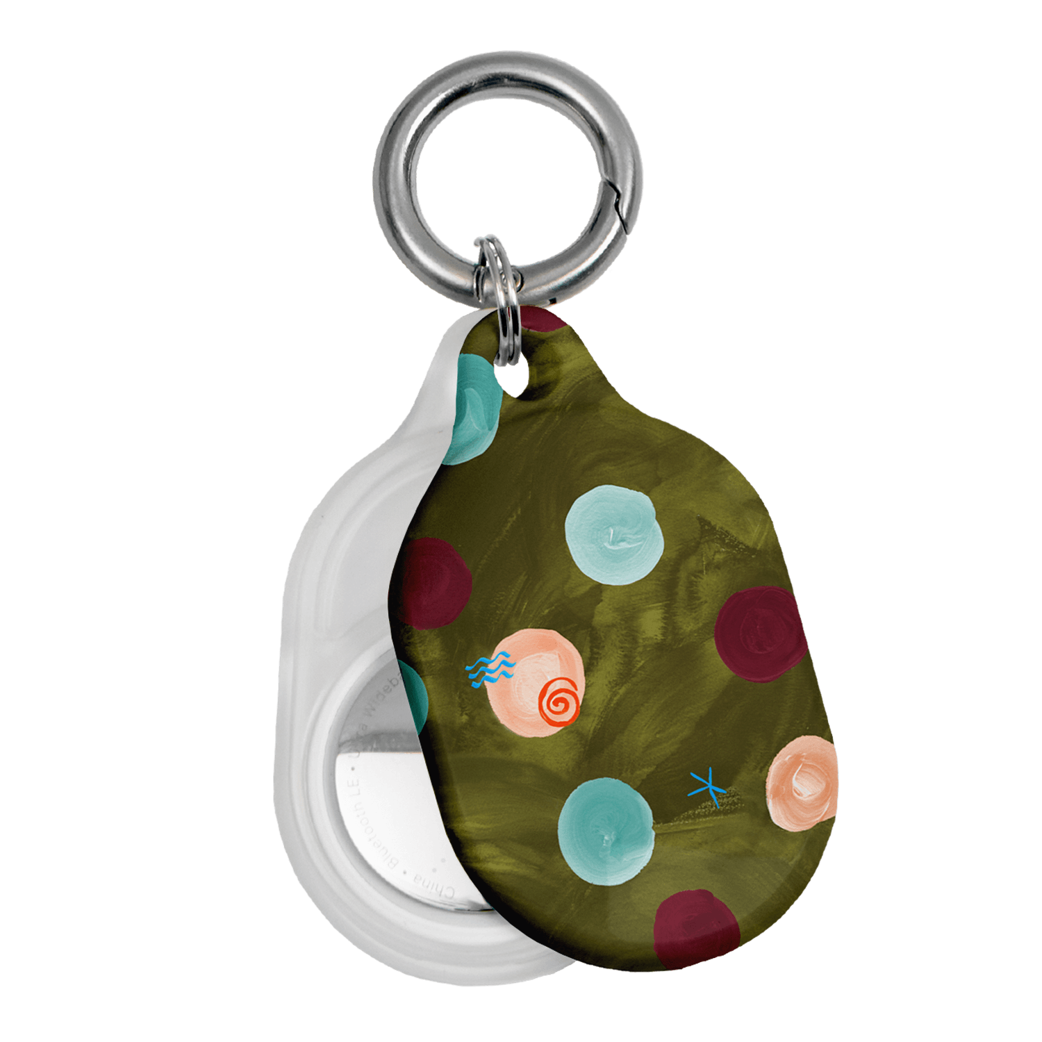 Olive Spot AirTag Case AirTag Case by Charlie Taylor - The Dairy