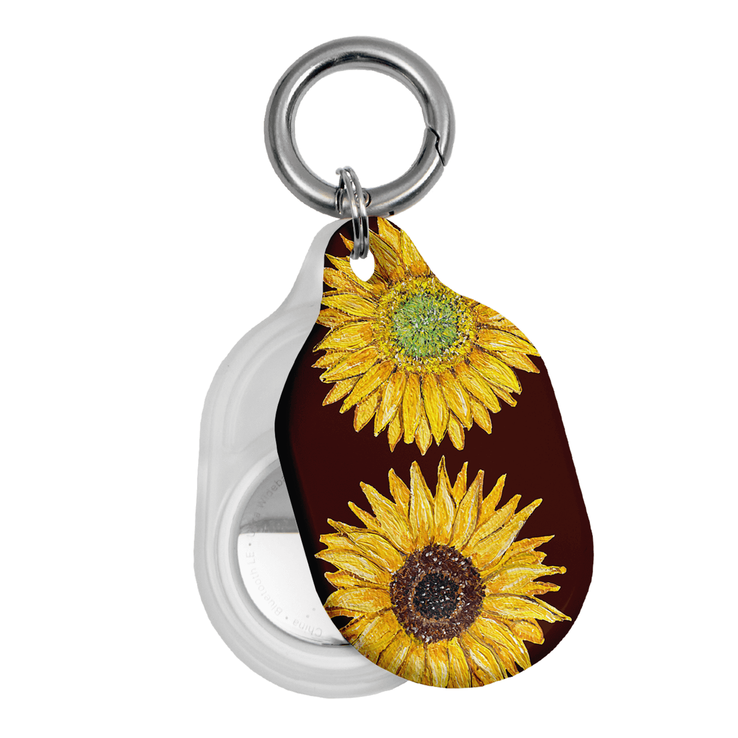 Sunflower Brown AirTag Case AirTag Case by BG. Studio - The Dairy