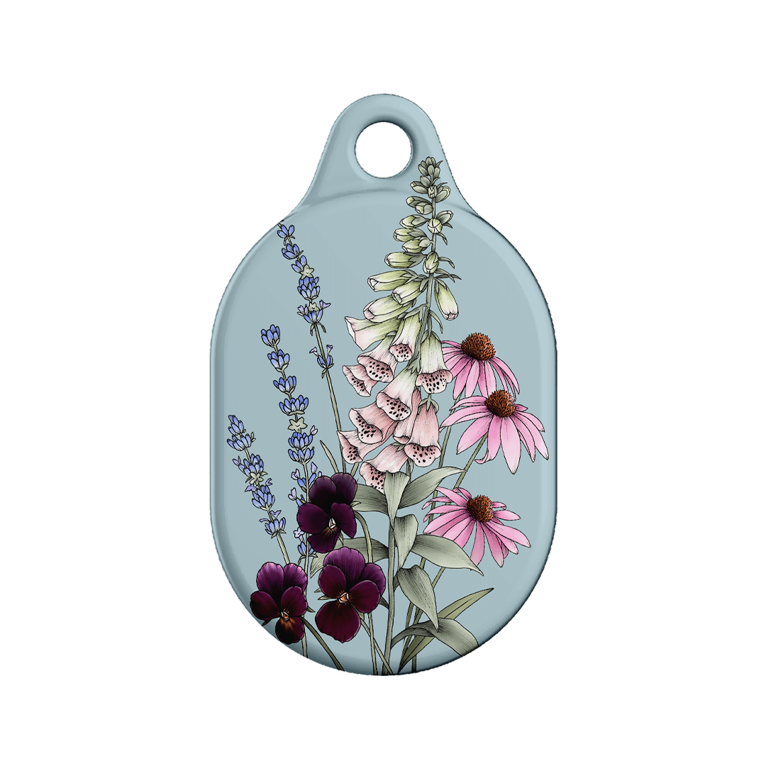 Garden Party Blue AirTag Case AirTag Case by Typoflora - The Dairy