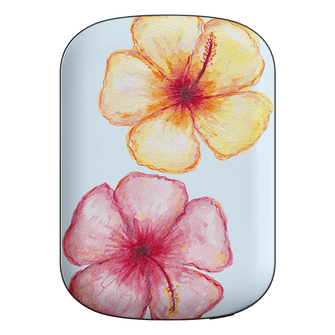 Hibiscus Flower Blue ChargePod MagSafe Power Bank ChargerPod Power Bank + Shell by The Dairy - The Dairy