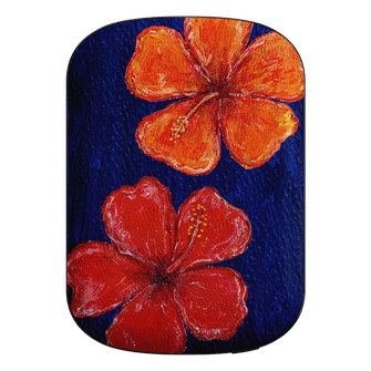 Hibiscus Flower Deep Blue ChargePod MagSafe Power Bank ChargerPod Power Bank + Shell by BG. Studio - The Dairy