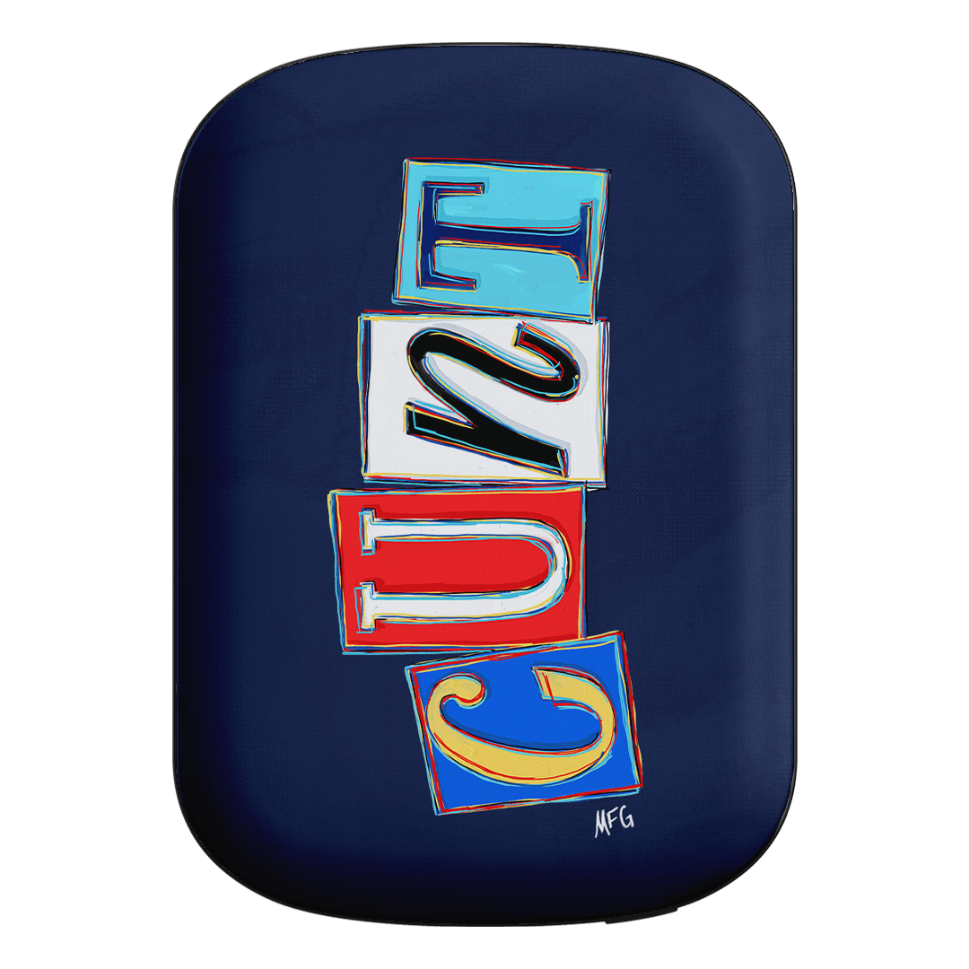 Lil Cnts Blue ChargePod MagSafe Power Bank ChargerPod Power Bank + Shell by Margarbs Art - The Dairy