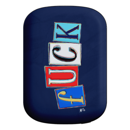 Lil Fcks Blue ChargePod MagSafe Power Bank ChargerPod Power Bank + Shell by Margarbs Art - The Dairy