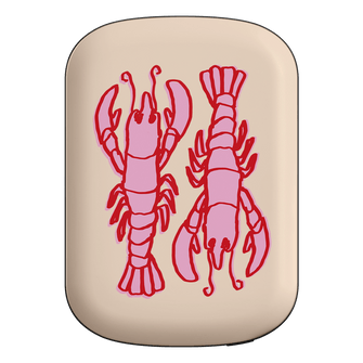 Lobster Love Peach ChargePod MagSafe Power Bank ChargerPod Power Bank + Shell by The Dairy - The Dairy