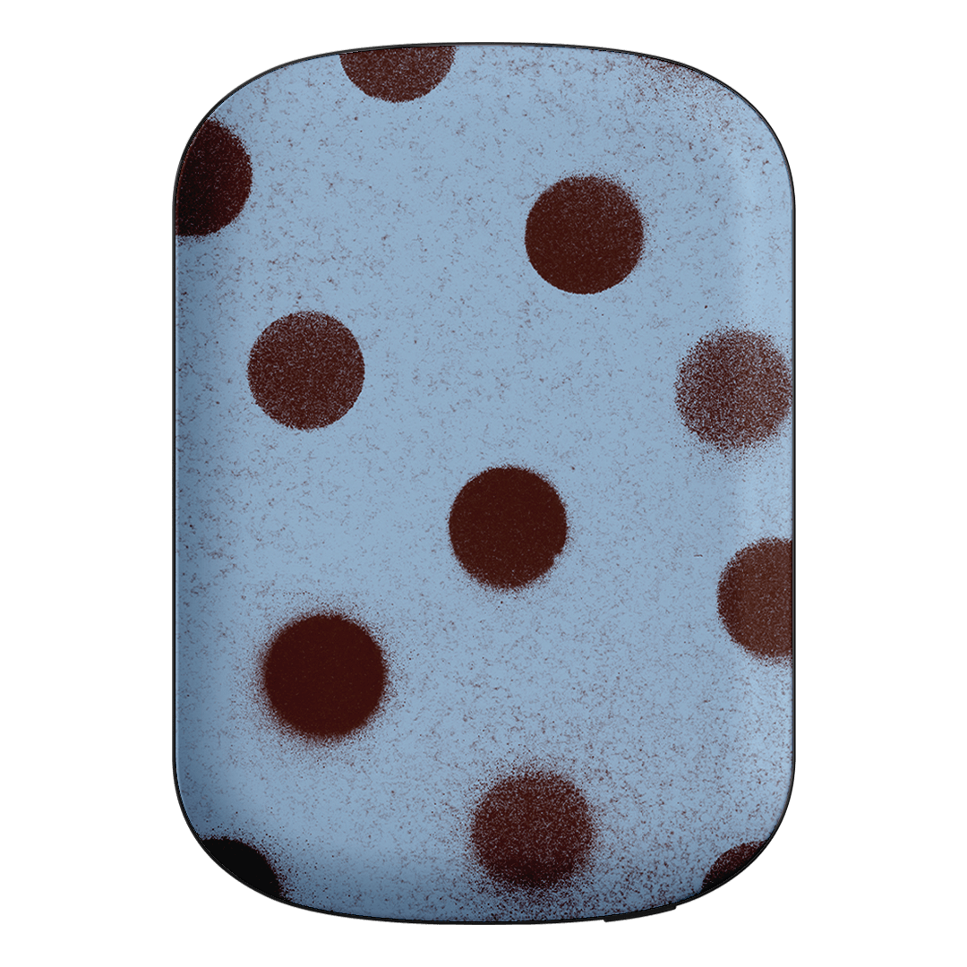 Mist Polka Dot ChargePod MagSafe Power Bank ChargerPod Power Bank + Shell by Jasmine Dowling - The Dairy