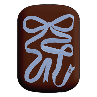 Mocha Ribbon ChargePod MagSafe Power Bank ChargerPod Power Bank + Shell by Jasmine Dowling - The Dairy