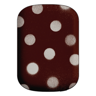 Mocha Polka Dot ChargePod MagSafe Power Bank ChargerPod Power Bank + Shell by Jasmine Dowling - The Dairy