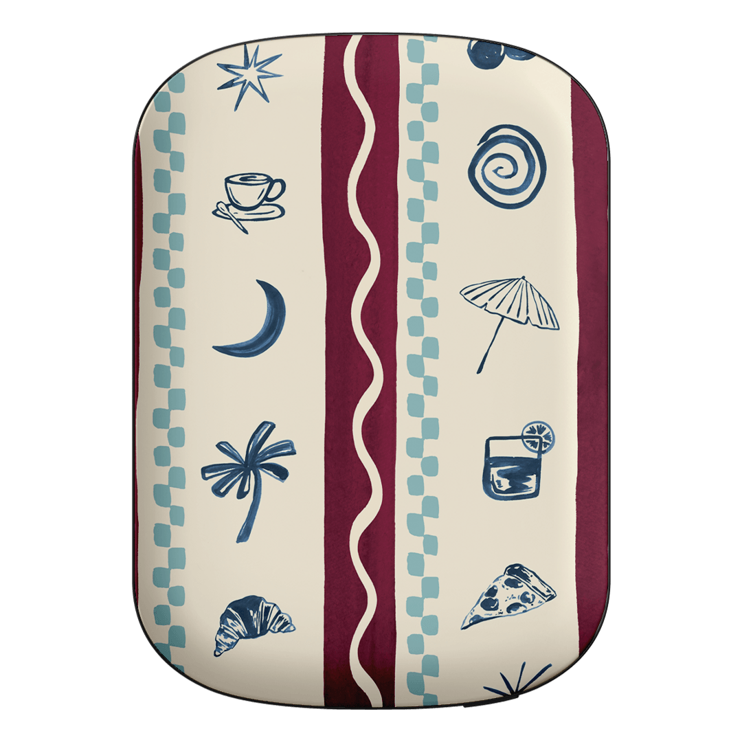 Summer Snacks Burgundy ChargePod MagSafe Power Bank ChargerPod Power Bank + Shell by Charlie Taylor - The Dairy