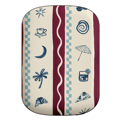 Summer Snacks Burgundy ChargePod MagSafe Power Bank ChargerPod Power Bank + Shell by Charlie Taylor - The Dairy