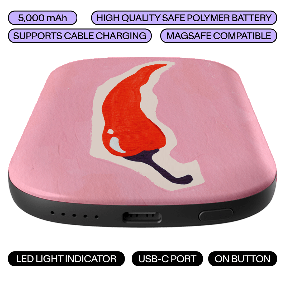 Chilli ChargePod MagSafe Power Bank ChargerPod by Studio Bon - The Dairy