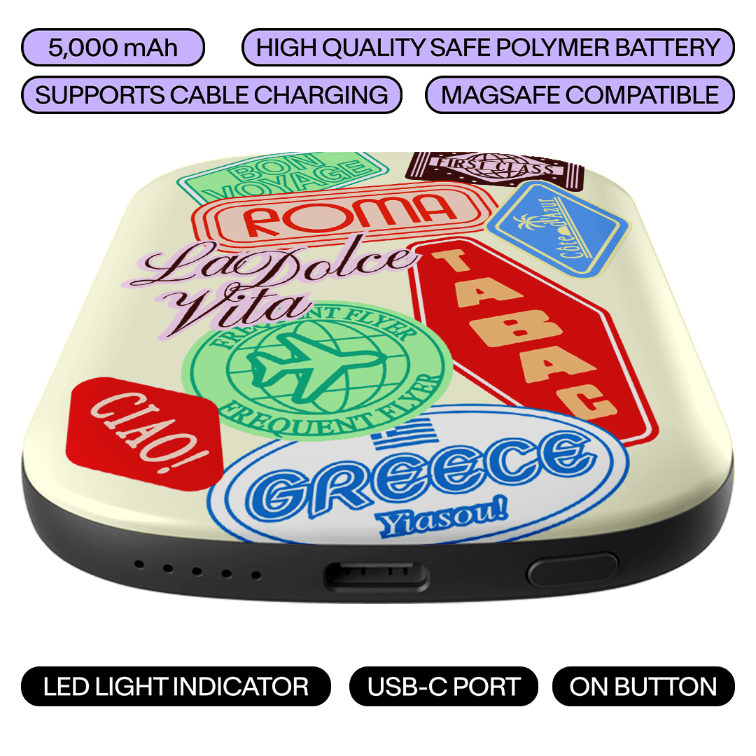 Well Travelled ChargePod MagSafe Power Bank ChargerPod by The Dairy - The Dairy