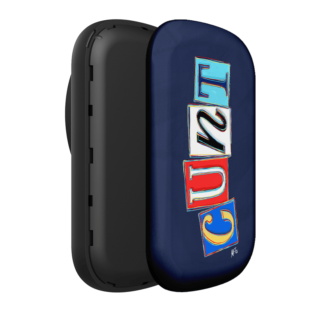 Lil Cnts Blue ChargePod MagSafe Power Bank ChargerPod by Margarbs Art - The Dairy